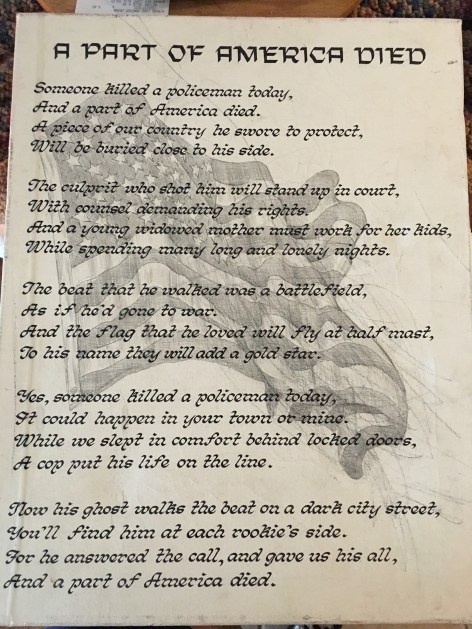 A Part of America Died